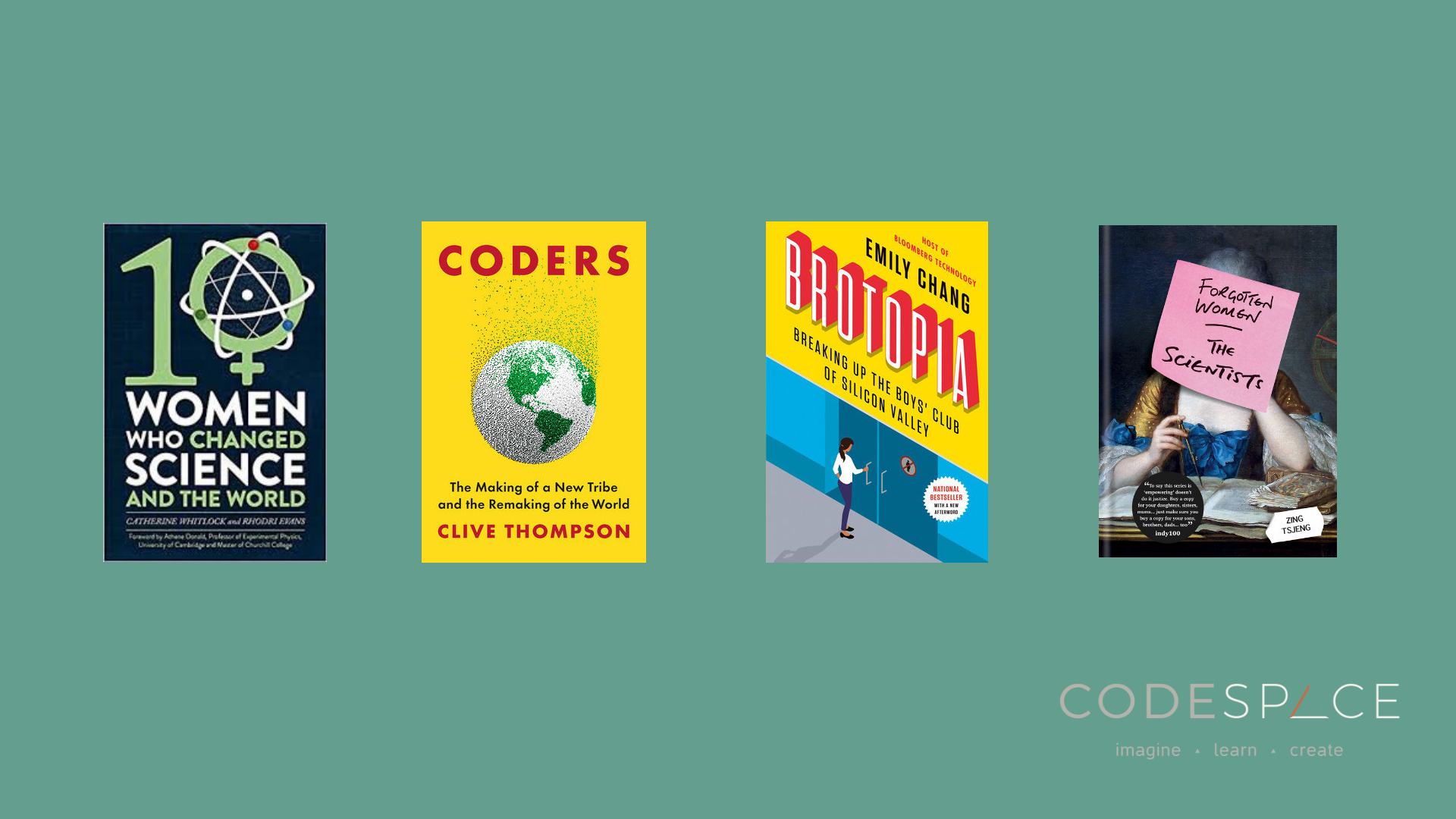 CodeSpace Women's History Month Reading List